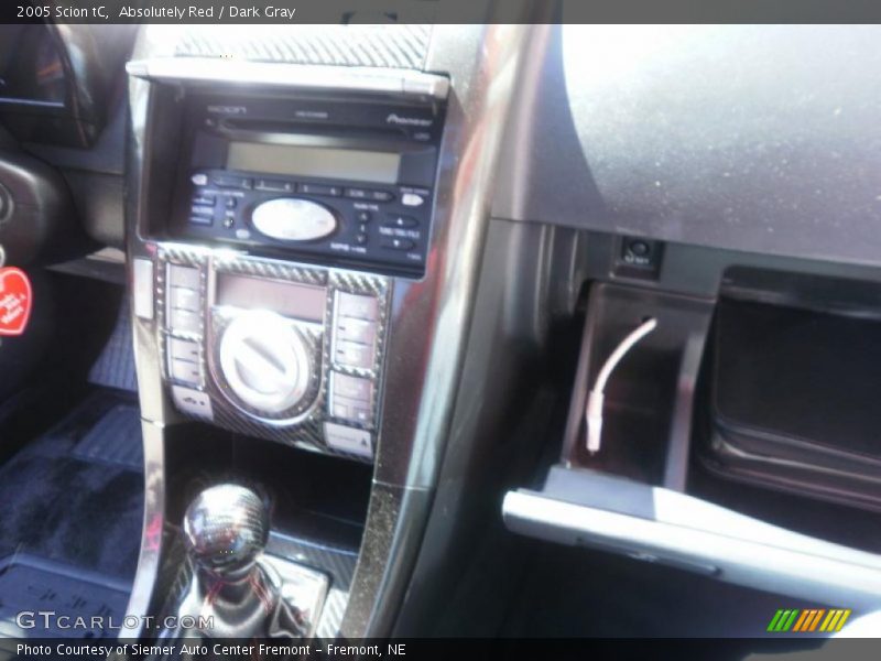 Absolutely Red / Dark Gray 2005 Scion tC