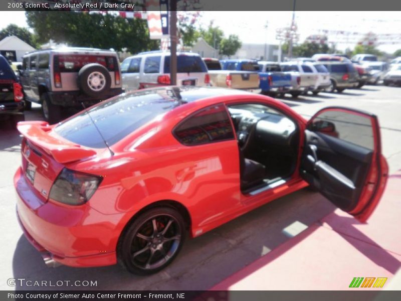 Absolutely Red / Dark Gray 2005 Scion tC