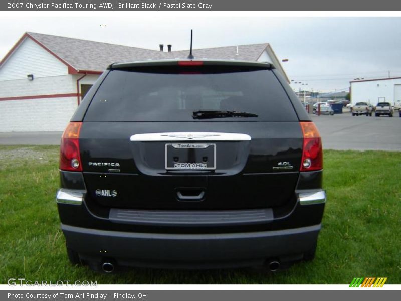 Brilliant Black / Pastel Slate Gray 2007 Chrysler Pacifica Touring AWD