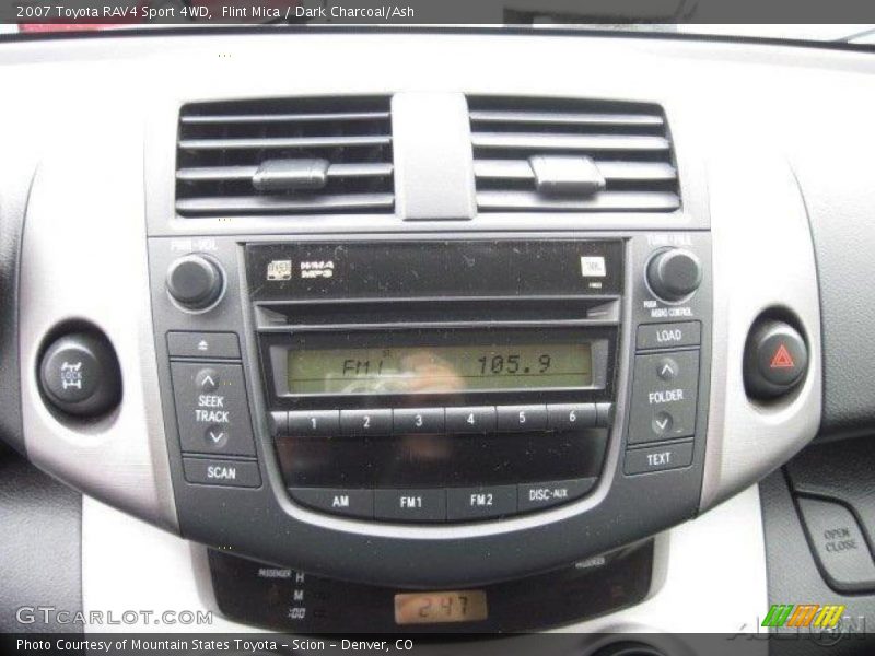 Flint Mica / Dark Charcoal/Ash 2007 Toyota RAV4 Sport 4WD