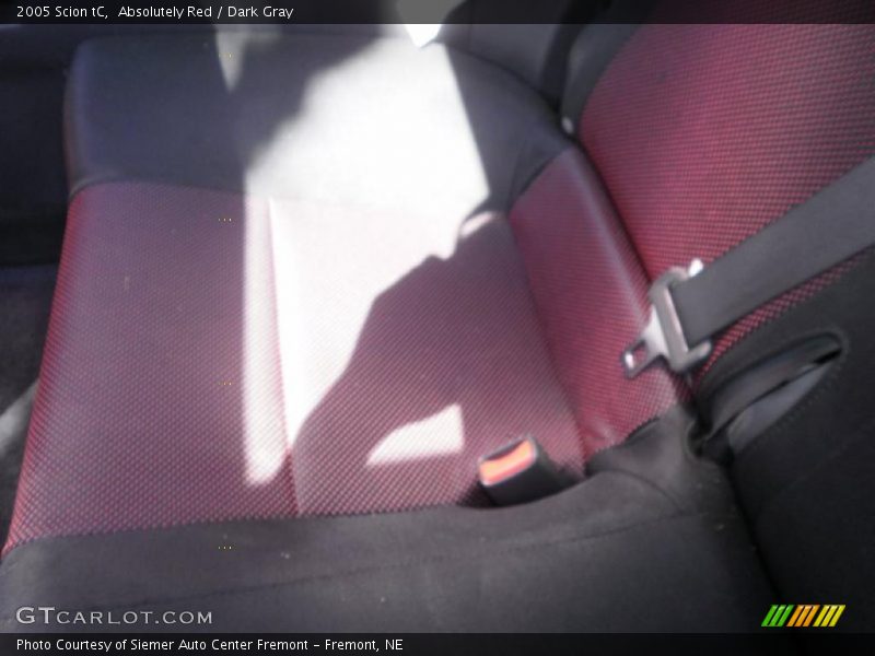 Absolutely Red / Dark Gray 2005 Scion tC