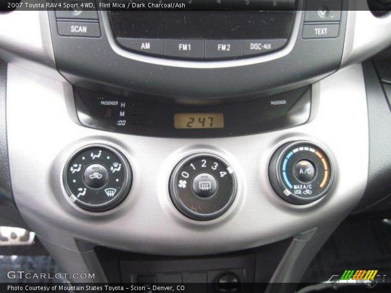 Flint Mica / Dark Charcoal/Ash 2007 Toyota RAV4 Sport 4WD