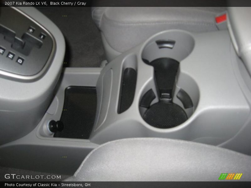 Black Cherry / Gray 2007 Kia Rondo LX V6