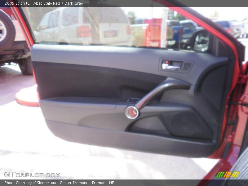 Absolutely Red / Dark Gray 2005 Scion tC