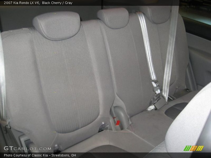 Black Cherry / Gray 2007 Kia Rondo LX V6