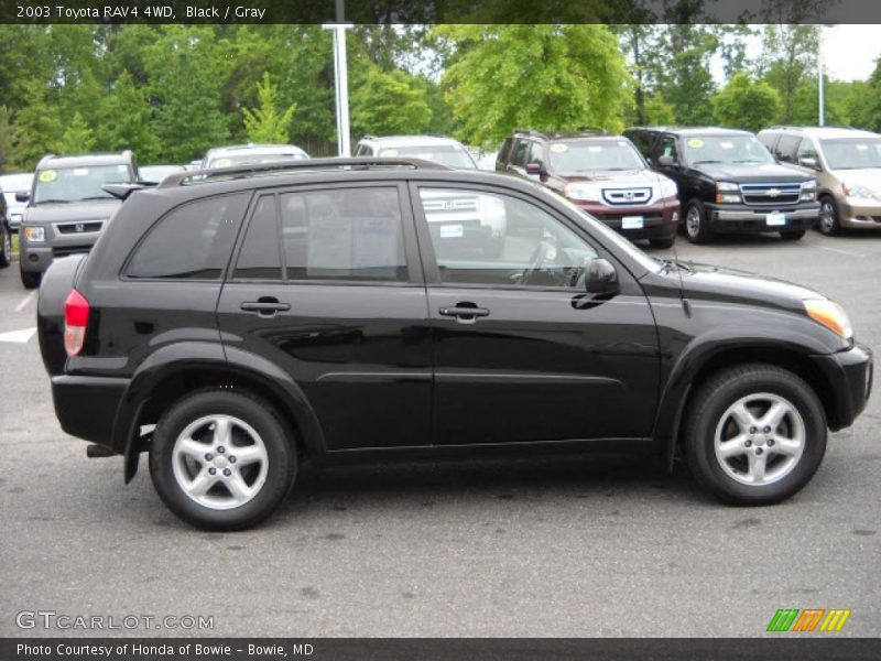 Black / Gray 2003 Toyota RAV4 4WD