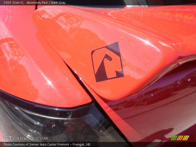 Absolutely Red / Dark Gray 2005 Scion tC
