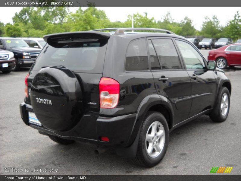 Black / Gray 2003 Toyota RAV4 4WD