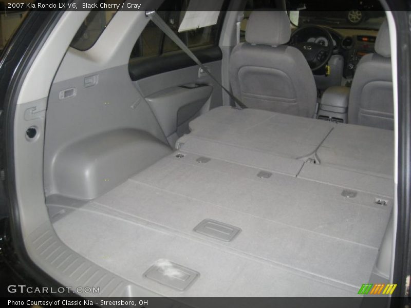 Black Cherry / Gray 2007 Kia Rondo LX V6