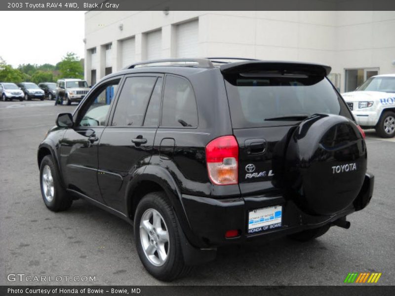 Black / Gray 2003 Toyota RAV4 4WD
