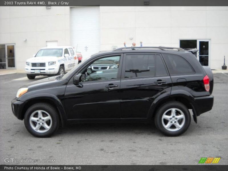 Black / Gray 2003 Toyota RAV4 4WD