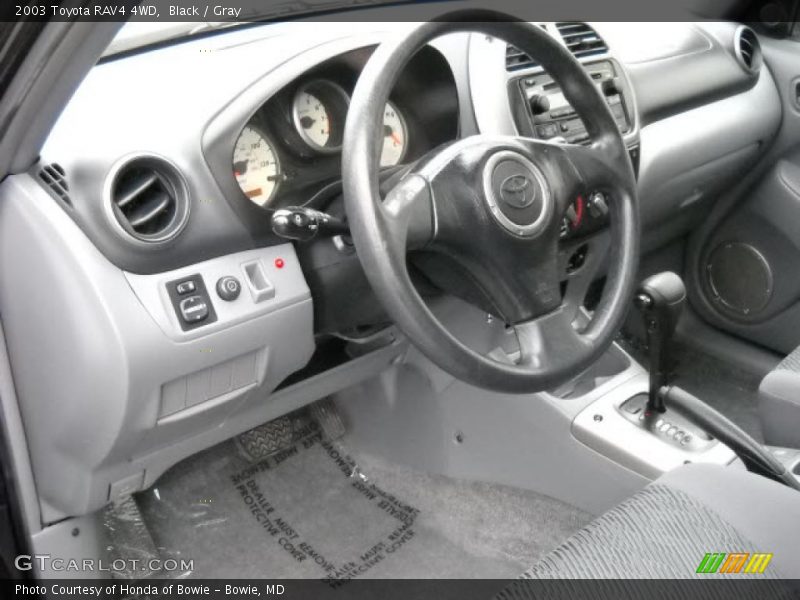 Black / Gray 2003 Toyota RAV4 4WD