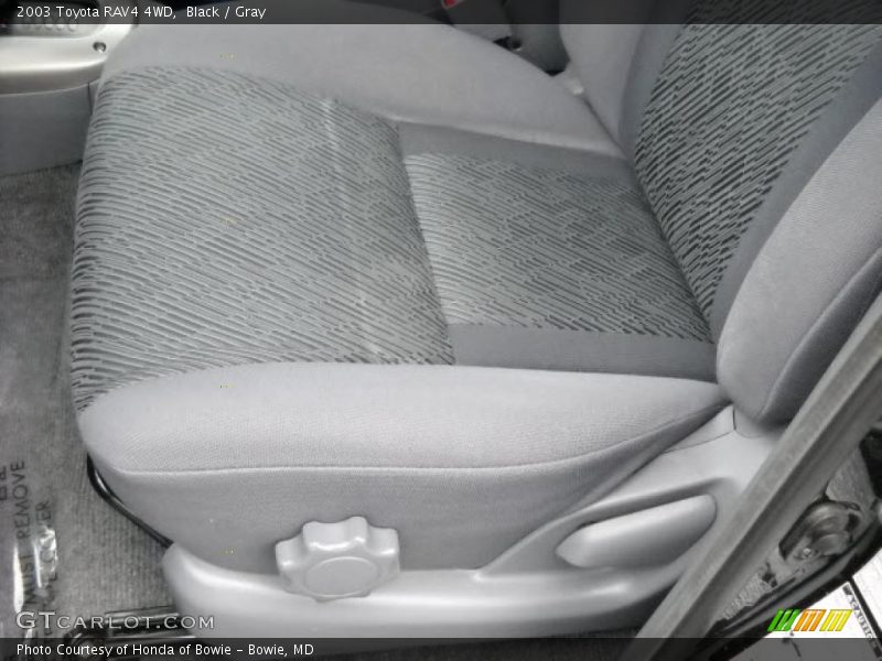 Black / Gray 2003 Toyota RAV4 4WD