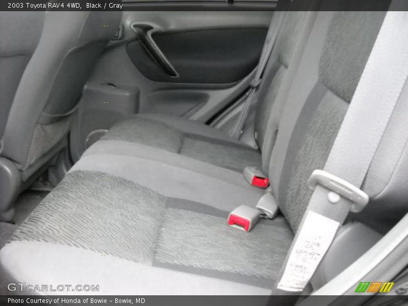 Black / Gray 2003 Toyota RAV4 4WD