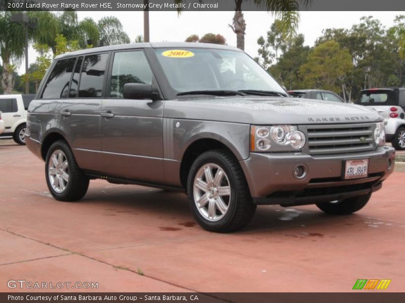 Stornoway Grey Metallic / Charcoal 2007 Land Rover Range Rover HSE