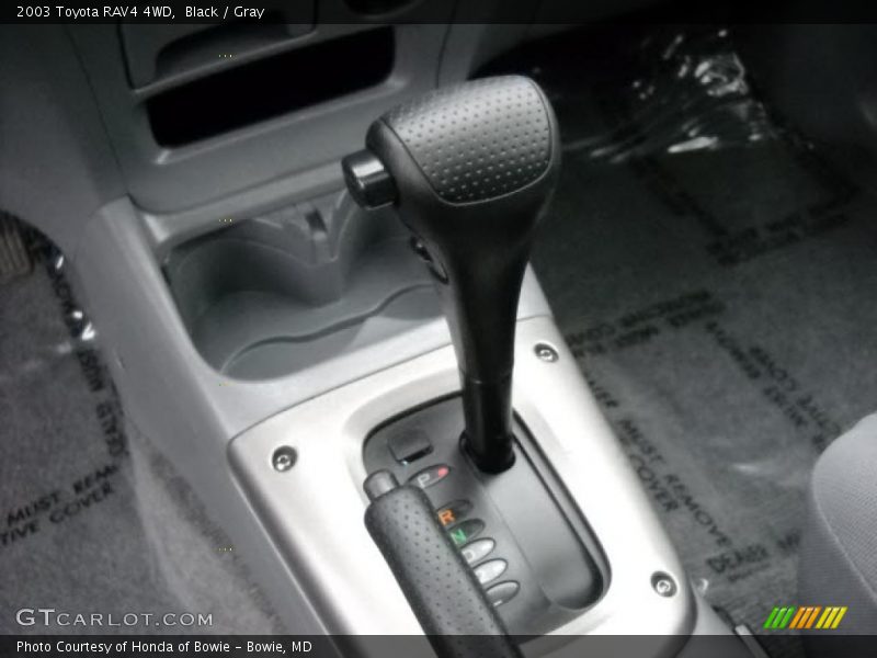 Black / Gray 2003 Toyota RAV4 4WD