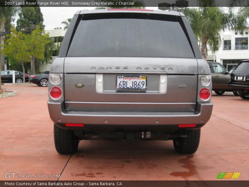 Stornoway Grey Metallic / Charcoal 2007 Land Rover Range Rover HSE