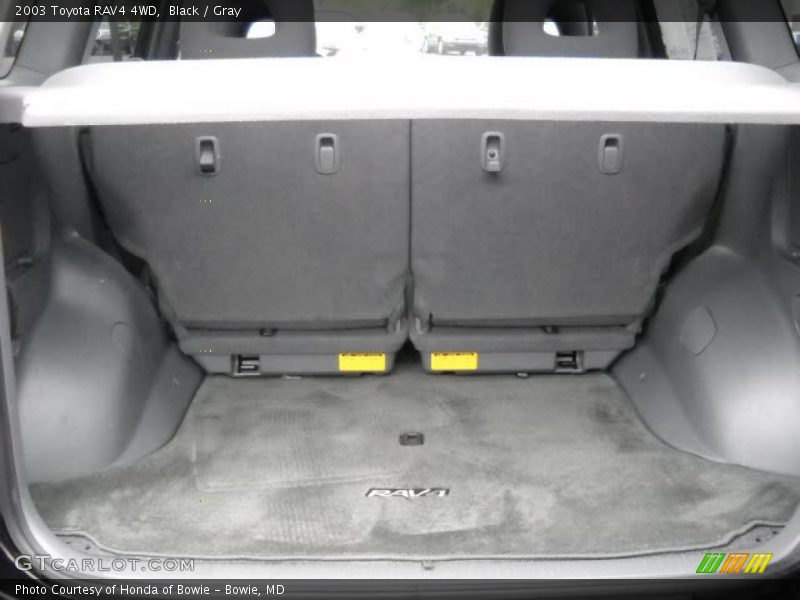 Black / Gray 2003 Toyota RAV4 4WD