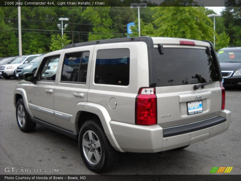 Light Khaki Metallic / Khaki 2006 Jeep Commander 4x4