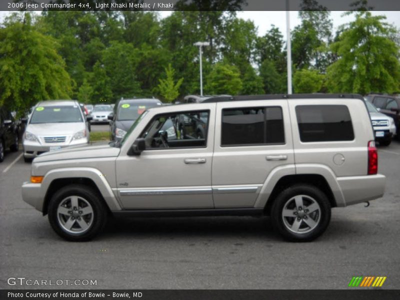 Light Khaki Metallic / Khaki 2006 Jeep Commander 4x4