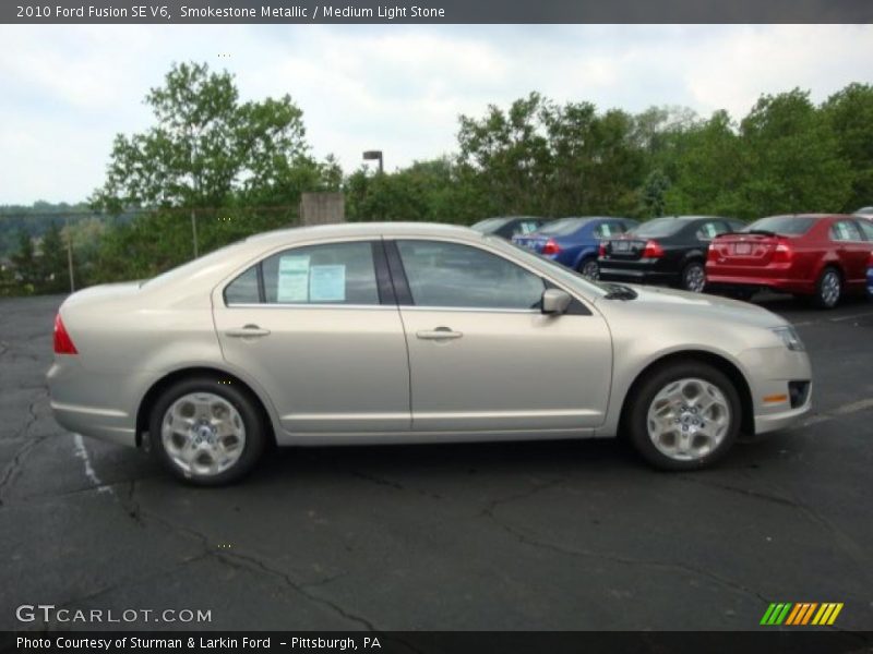 Smokestone Metallic / Medium Light Stone 2010 Ford Fusion SE V6