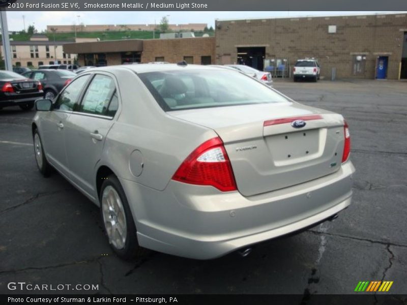 Smokestone Metallic / Medium Light Stone 2010 Ford Fusion SE V6