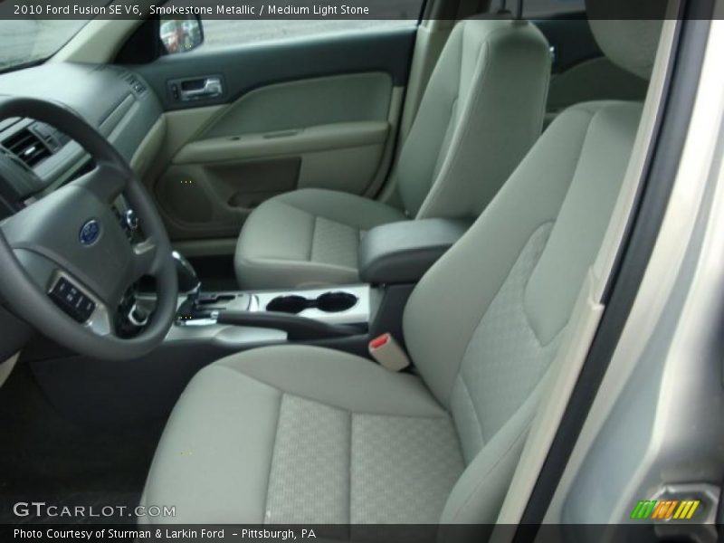 Smokestone Metallic / Medium Light Stone 2010 Ford Fusion SE V6