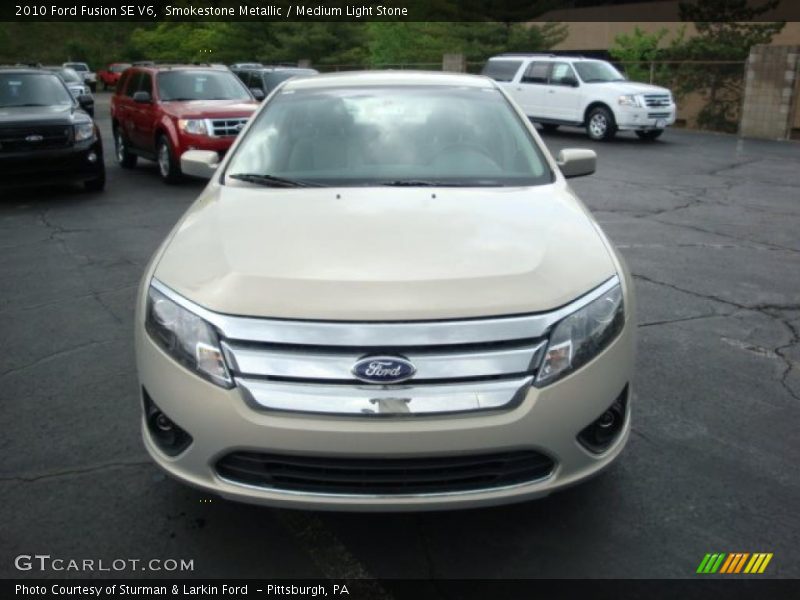 Smokestone Metallic / Medium Light Stone 2010 Ford Fusion SE V6
