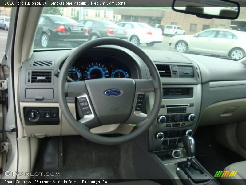 Smokestone Metallic / Medium Light Stone 2010 Ford Fusion SE V6