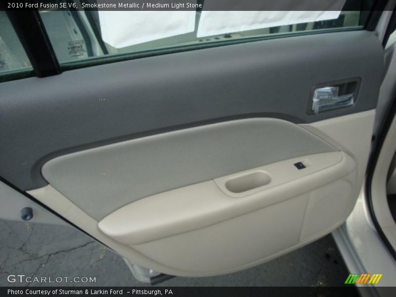 Smokestone Metallic / Medium Light Stone 2010 Ford Fusion SE V6