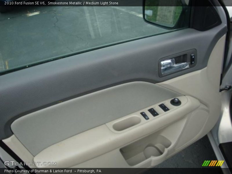 Smokestone Metallic / Medium Light Stone 2010 Ford Fusion SE V6