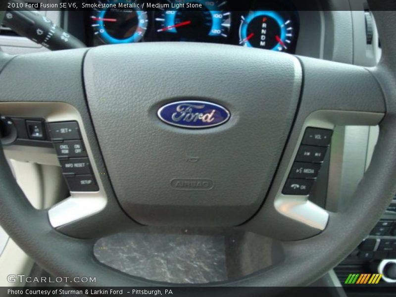 Smokestone Metallic / Medium Light Stone 2010 Ford Fusion SE V6