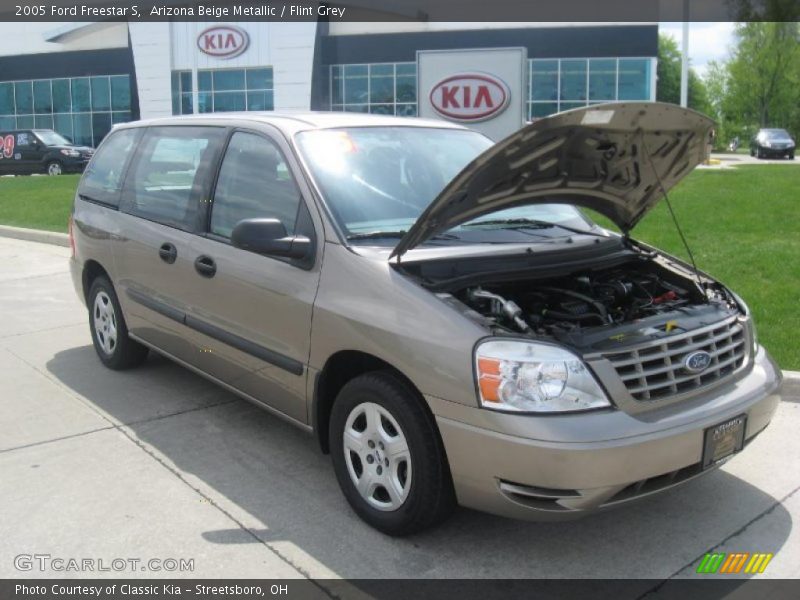 Arizona Beige Metallic / Flint Grey 2005 Ford Freestar S