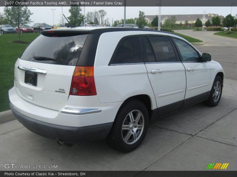 Stone White / Pastel Slate Gray 2007 Chrysler Pacifica Touring AWD