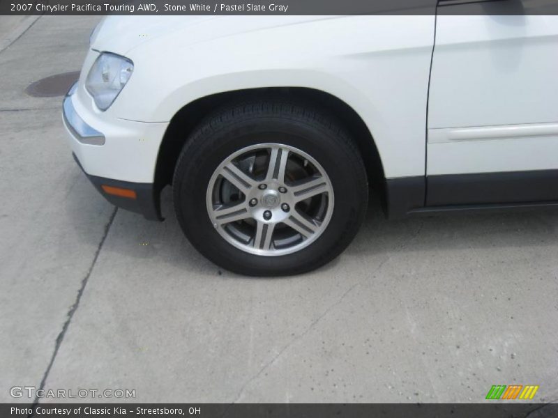 Stone White / Pastel Slate Gray 2007 Chrysler Pacifica Touring AWD