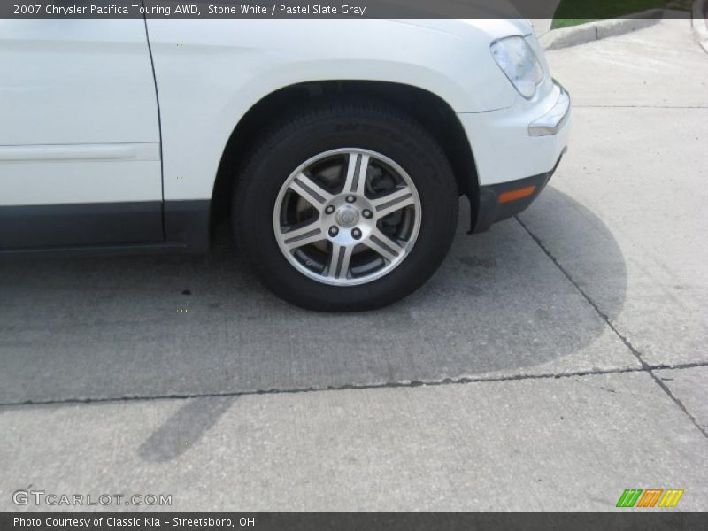 Stone White / Pastel Slate Gray 2007 Chrysler Pacifica Touring AWD