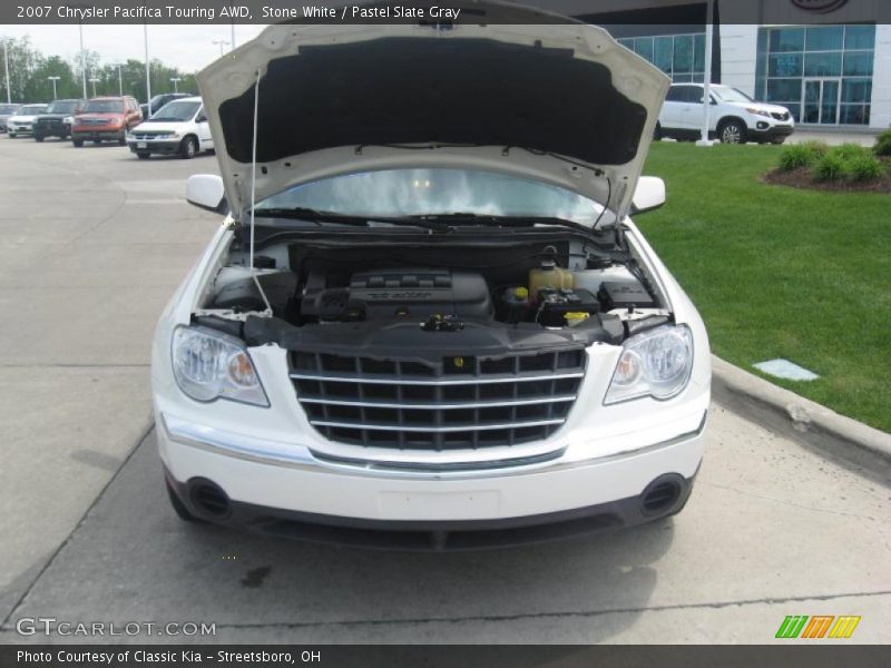 Stone White / Pastel Slate Gray 2007 Chrysler Pacifica Touring AWD