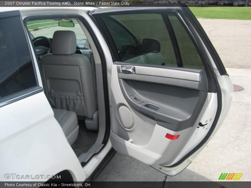 Stone White / Pastel Slate Gray 2007 Chrysler Pacifica Touring AWD