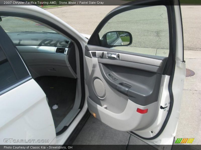Stone White / Pastel Slate Gray 2007 Chrysler Pacifica Touring AWD