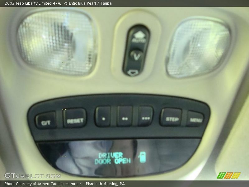 Atlantic Blue Pearl / Taupe 2003 Jeep Liberty Limited 4x4