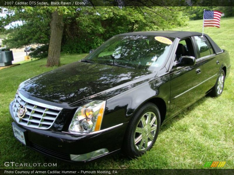 Black Raven / Ebony 2007 Cadillac DTS Sedan