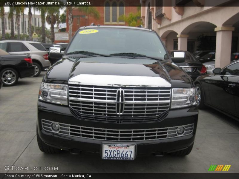 Black / Charcoal 2007 Lincoln Navigator Ultimate