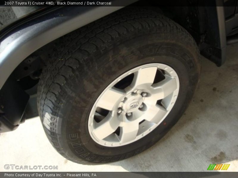 Black Diamond / Dark Charcoal 2007 Toyota FJ Cruiser 4WD