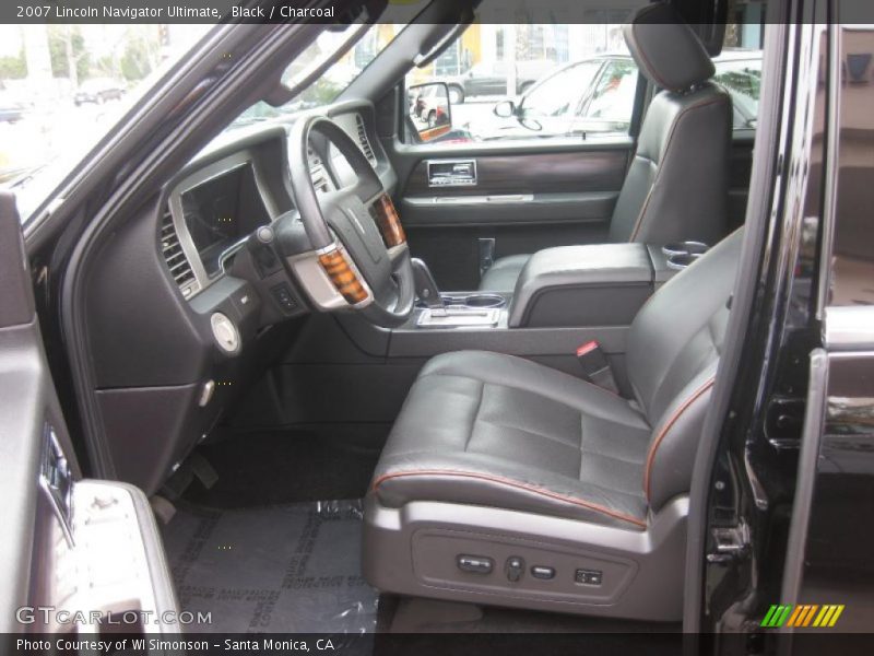 Black / Charcoal 2007 Lincoln Navigator Ultimate