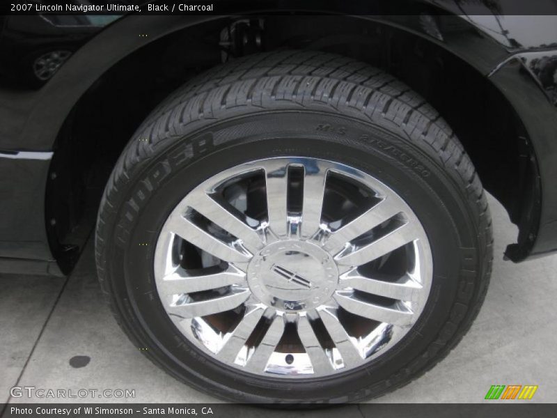 Black / Charcoal 2007 Lincoln Navigator Ultimate