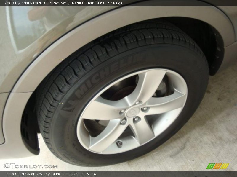 Natural Khaki Metallic / Beige 2008 Hyundai Veracruz Limited AWD