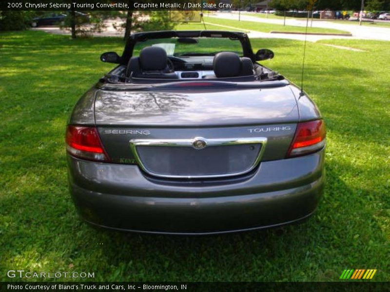Graphite Metallic / Dark Slate Gray 2005 Chrysler Sebring Touring Convertible