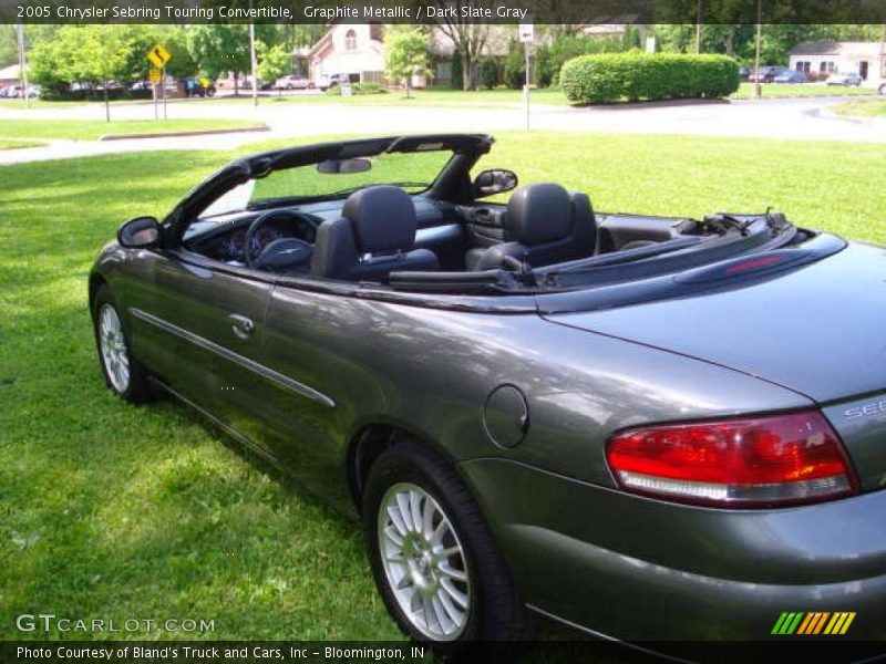 Graphite Metallic / Dark Slate Gray 2005 Chrysler Sebring Touring Convertible