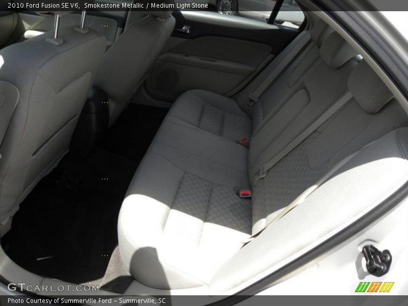 Smokestone Metallic / Medium Light Stone 2010 Ford Fusion SE V6