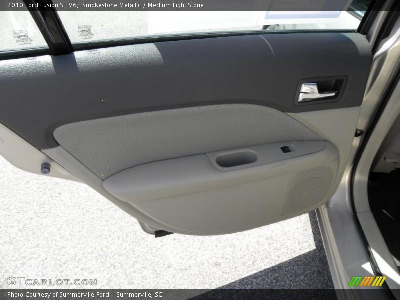 Smokestone Metallic / Medium Light Stone 2010 Ford Fusion SE V6